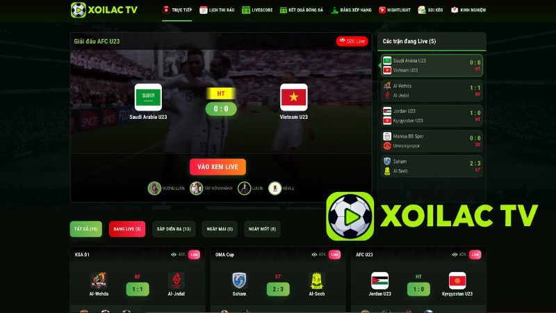 Xoilac TV – Nền Tảng Phát Sóng Trực Tiếp Bóng Đá Ổn Định